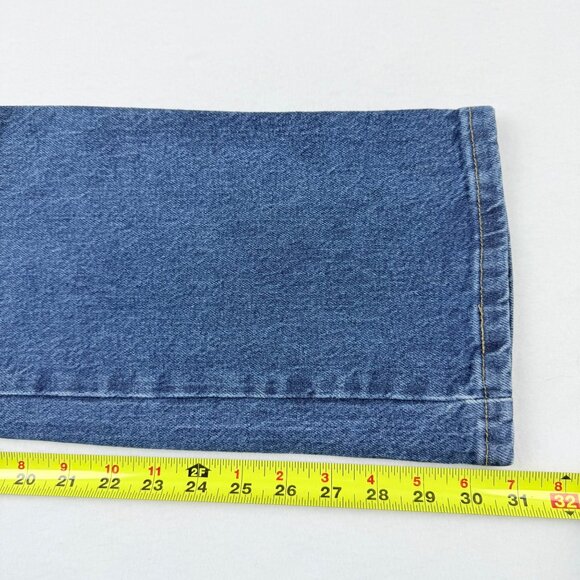 Wrangler Mens Regular Fit Stretch Blue Denim Jeans Size 29x30  Straight Leg NWOT - Picture 10 of 10